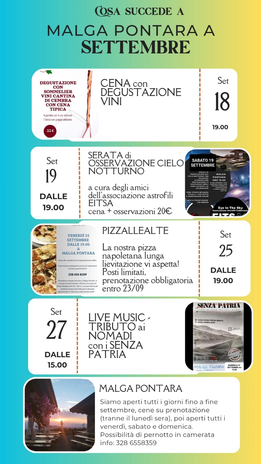 Eventi di settembre